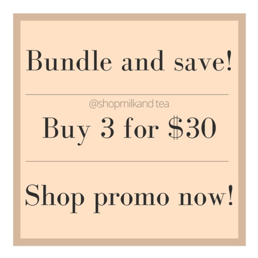Buy 3 for $30 Bundle Promotion!